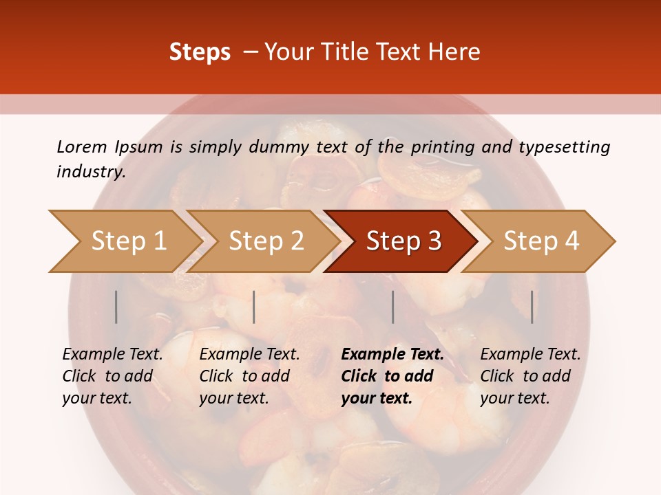 Snack Olive Dining PowerPoint Template