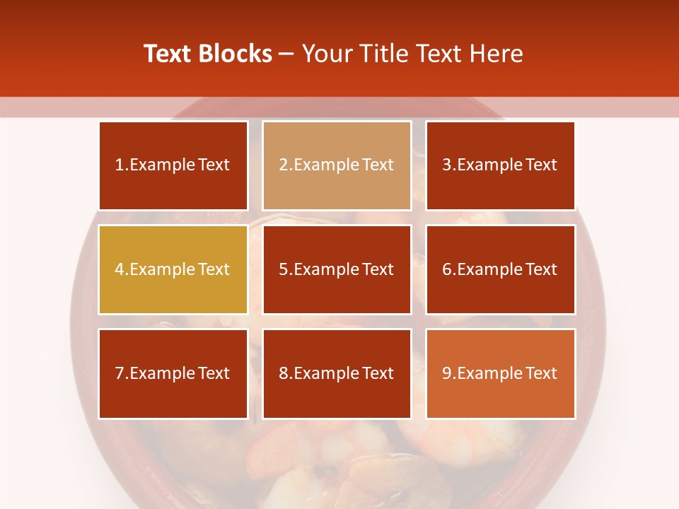 Snack Olive Dining PowerPoint Template