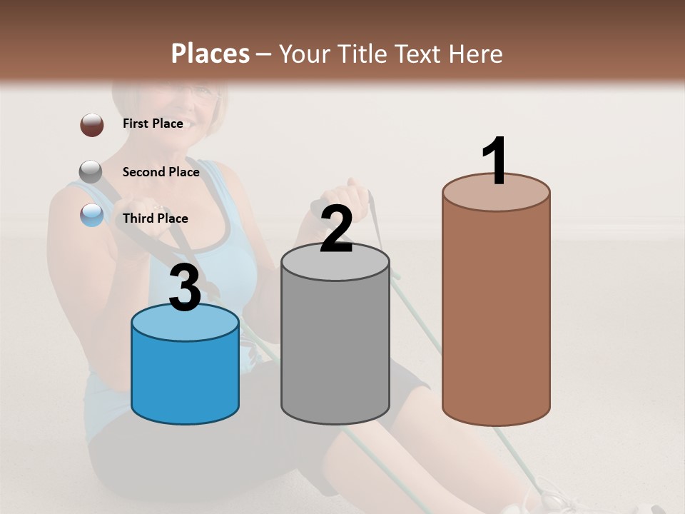 Body Mature Gym PowerPoint Template