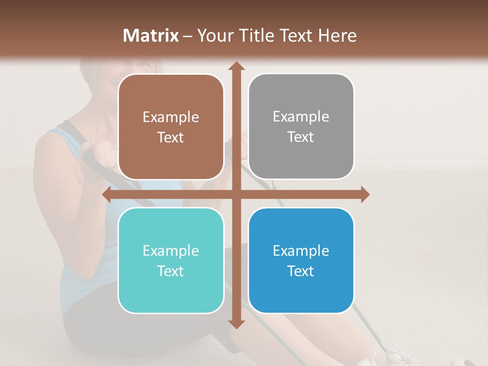 Body Mature Gym PowerPoint Template