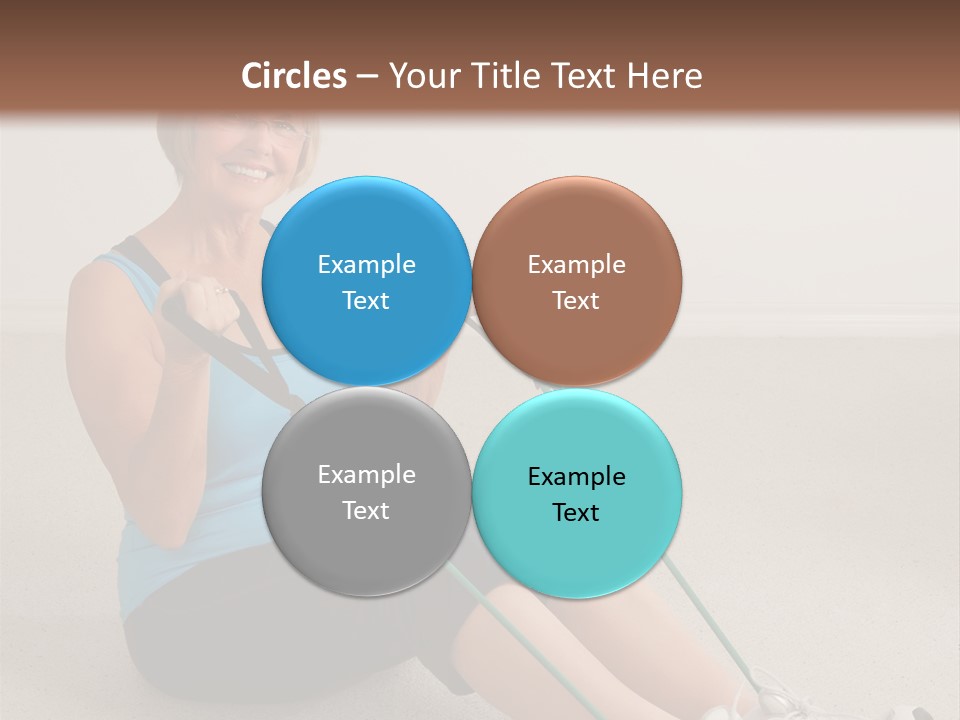 Body Mature Gym PowerPoint Template