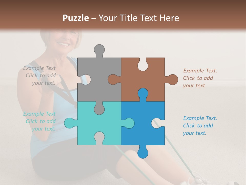 Body Mature Gym PowerPoint Template