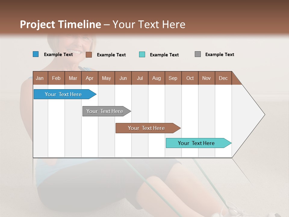 Body Mature Gym PowerPoint Template