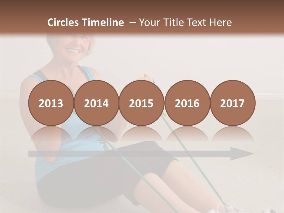 Body Mature Gym PowerPoint Template