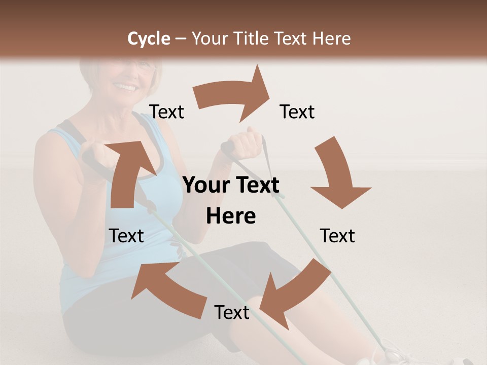 Body Mature Gym PowerPoint Template