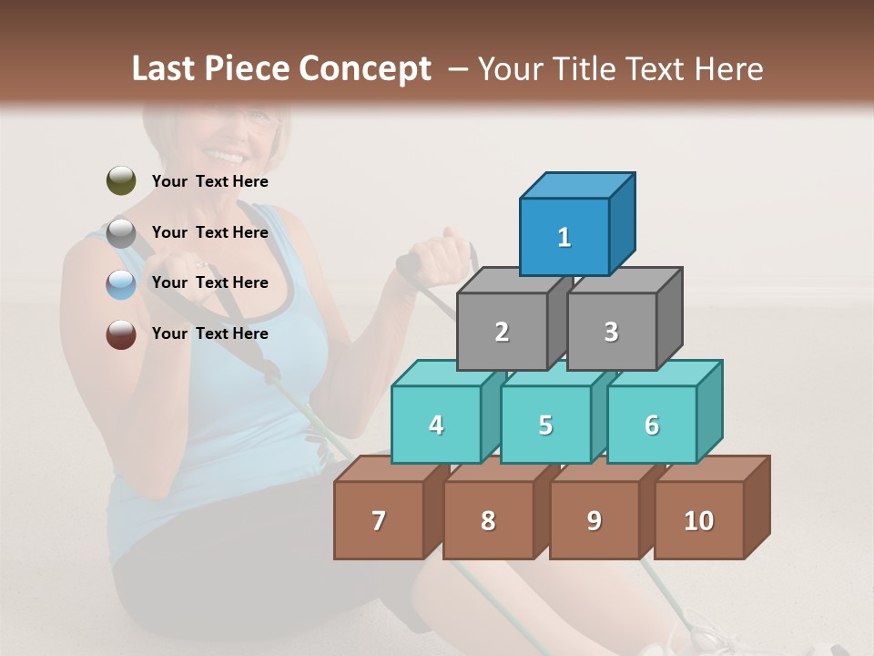 Body Mature Gym PowerPoint Template