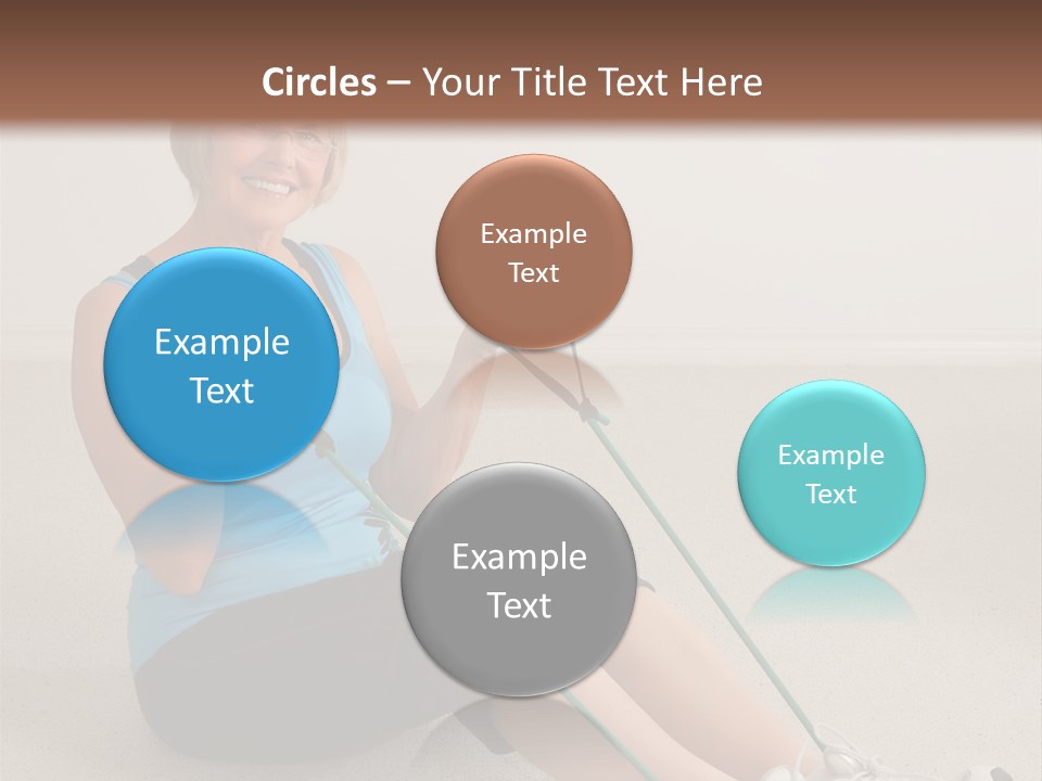 Body Mature Gym PowerPoint Template