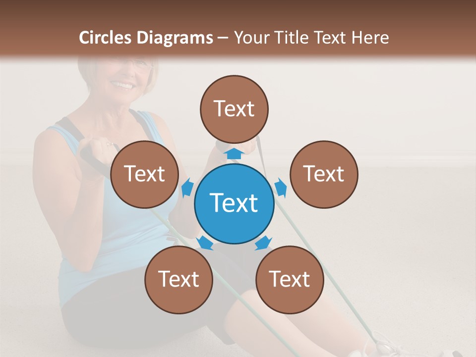 Body Mature Gym PowerPoint Template