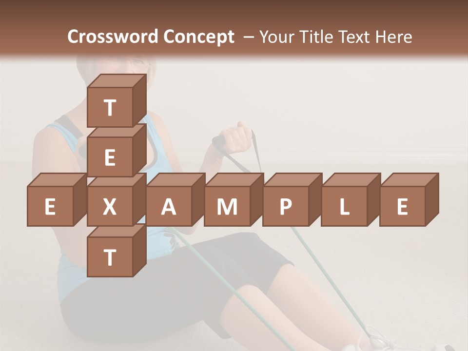 Body Mature Gym PowerPoint Template