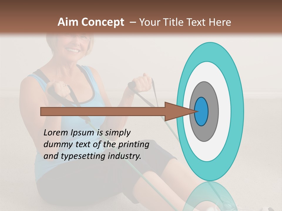 Body Mature Gym PowerPoint Template