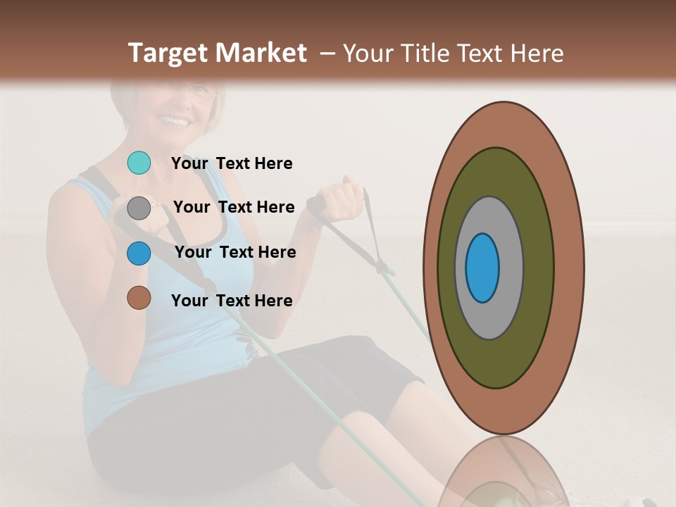 Body Mature Gym PowerPoint Template