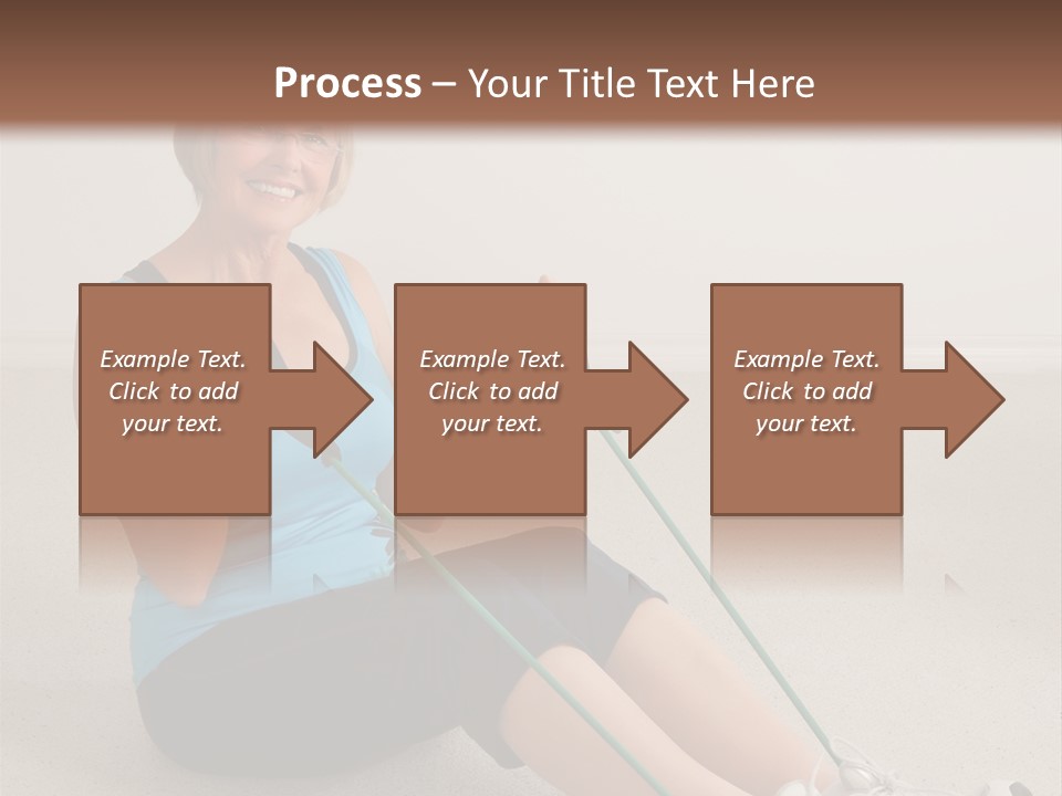 Body Mature Gym PowerPoint Template