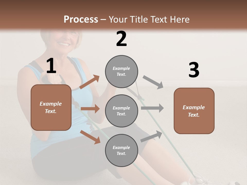 Body Mature Gym PowerPoint Template