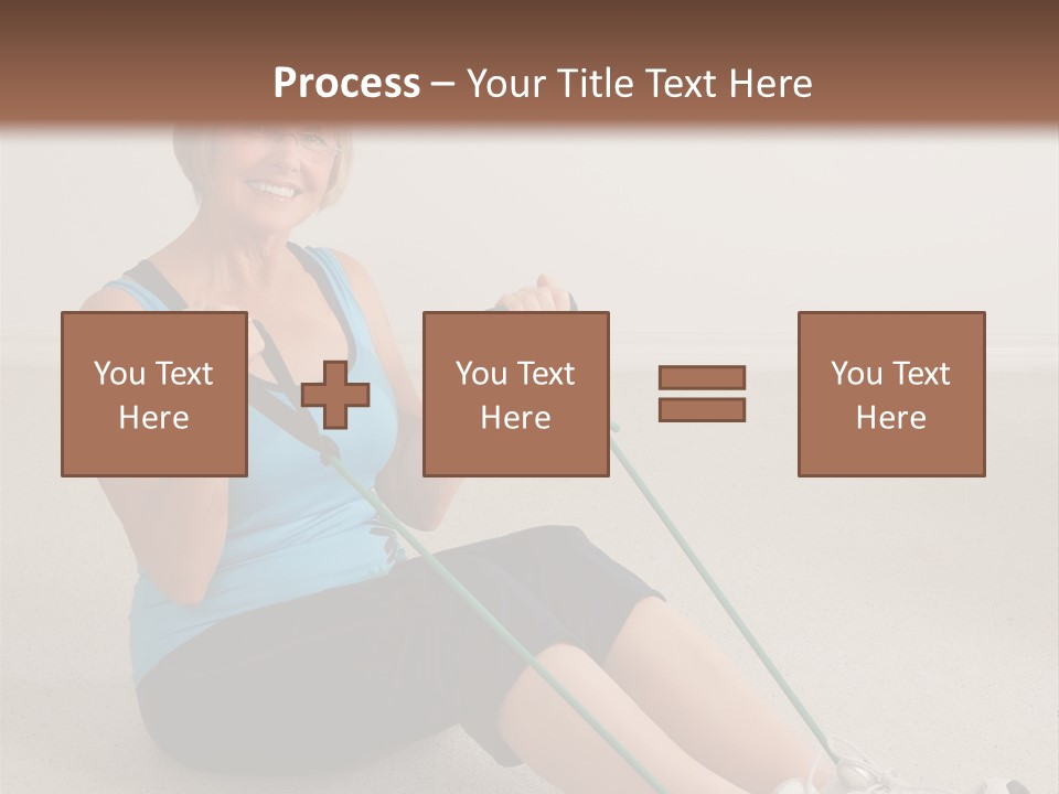 Body Mature Gym PowerPoint Template
