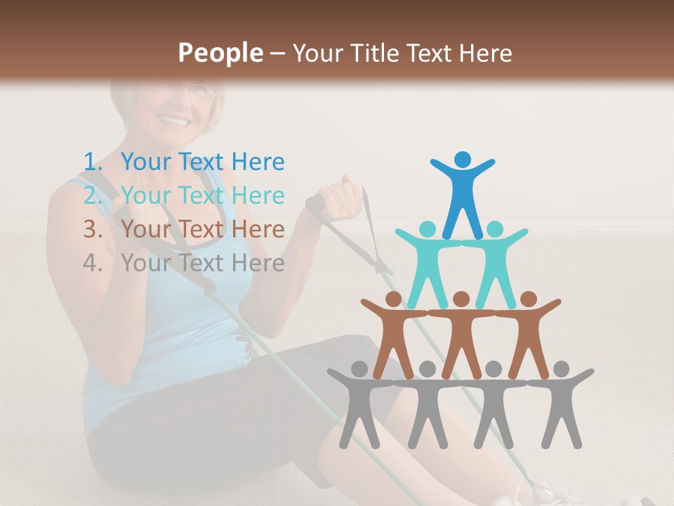 Body Mature Gym PowerPoint Template