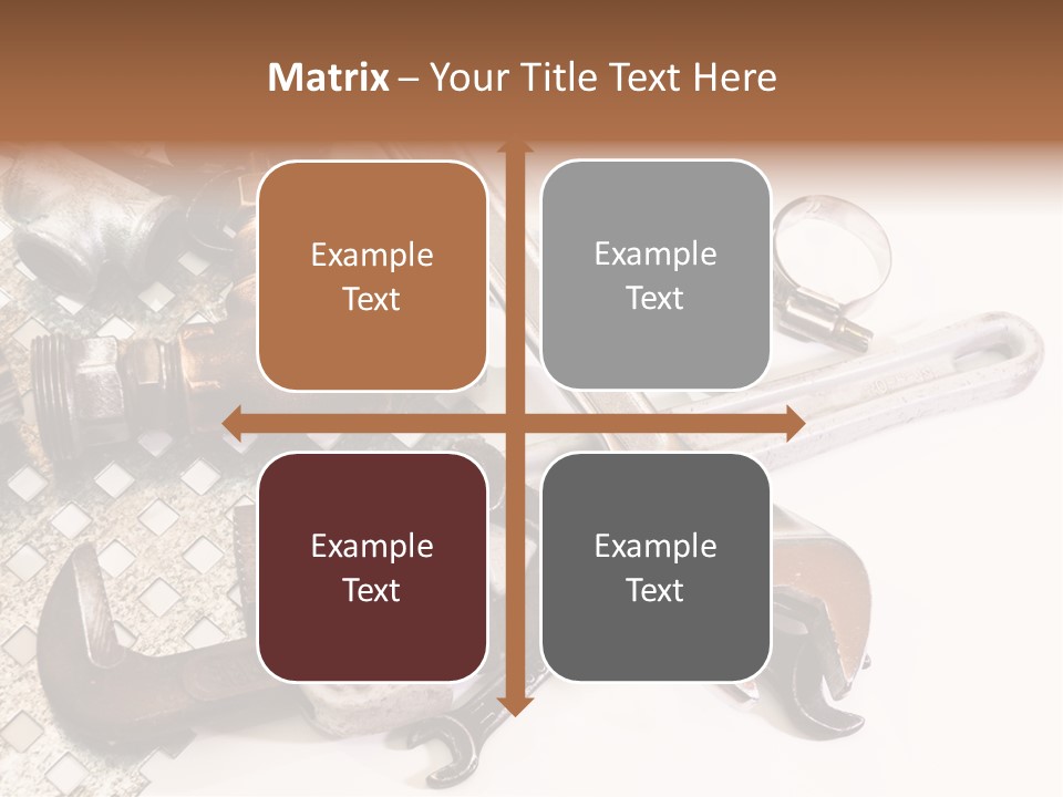 Adjustable Worker Elements PowerPoint Template