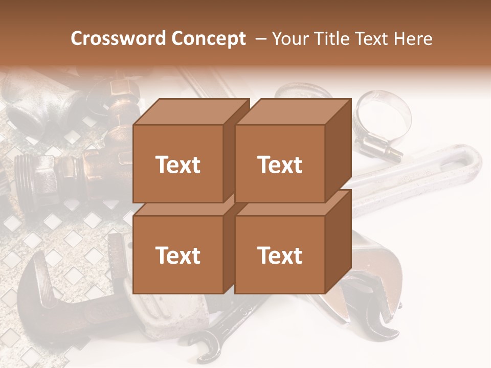 Adjustable Worker Elements PowerPoint Template