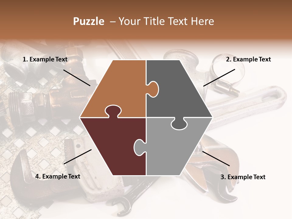 Adjustable Worker Elements PowerPoint Template