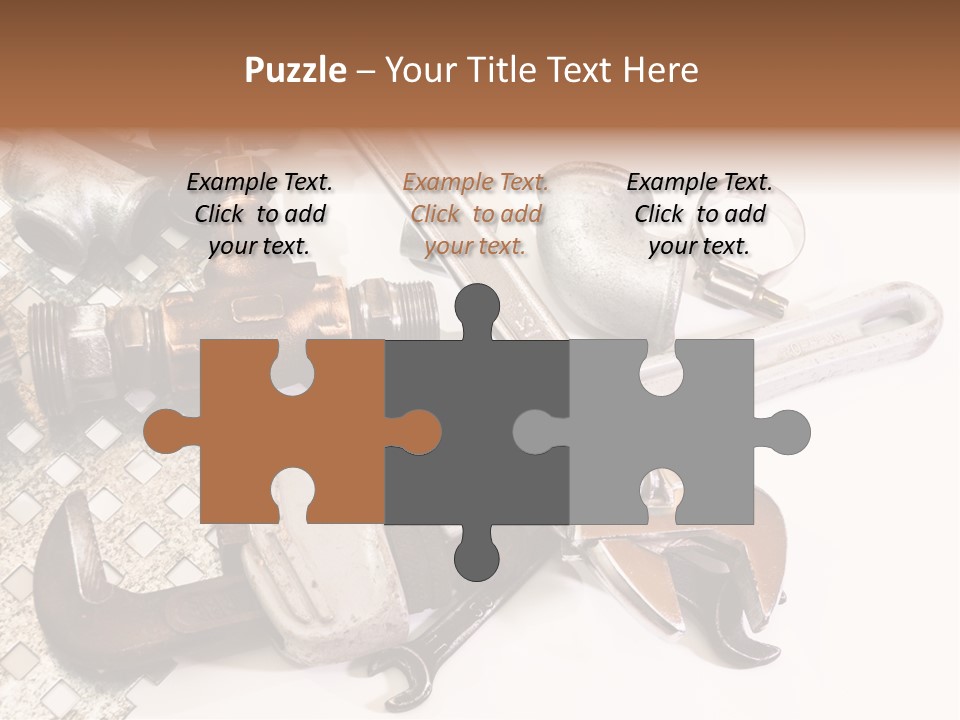 Adjustable Worker Elements PowerPoint Template