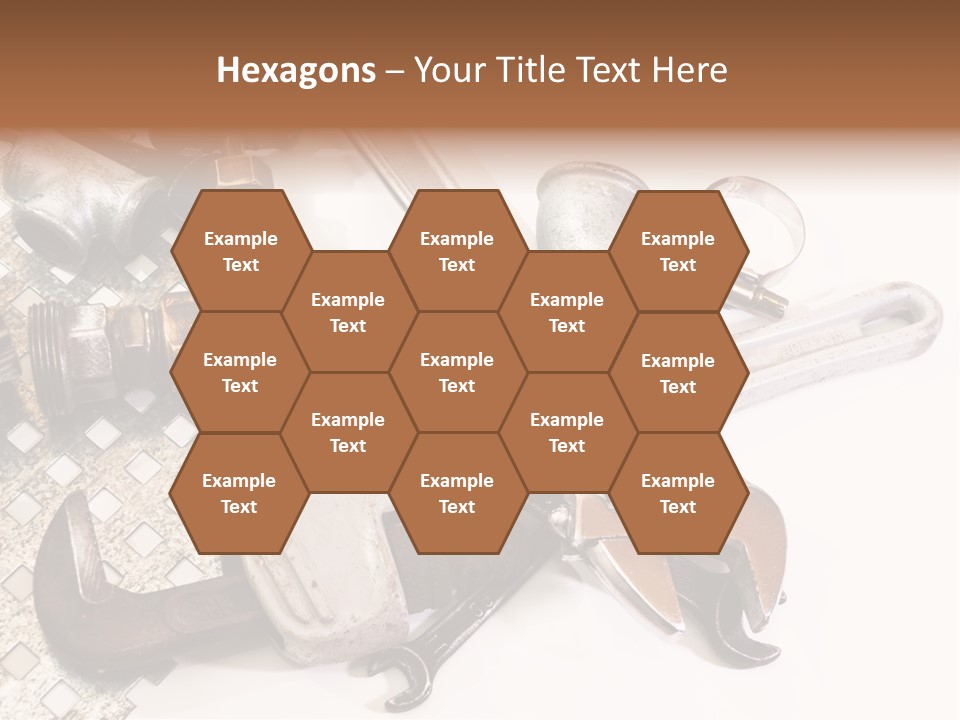 Adjustable Worker Elements PowerPoint Template