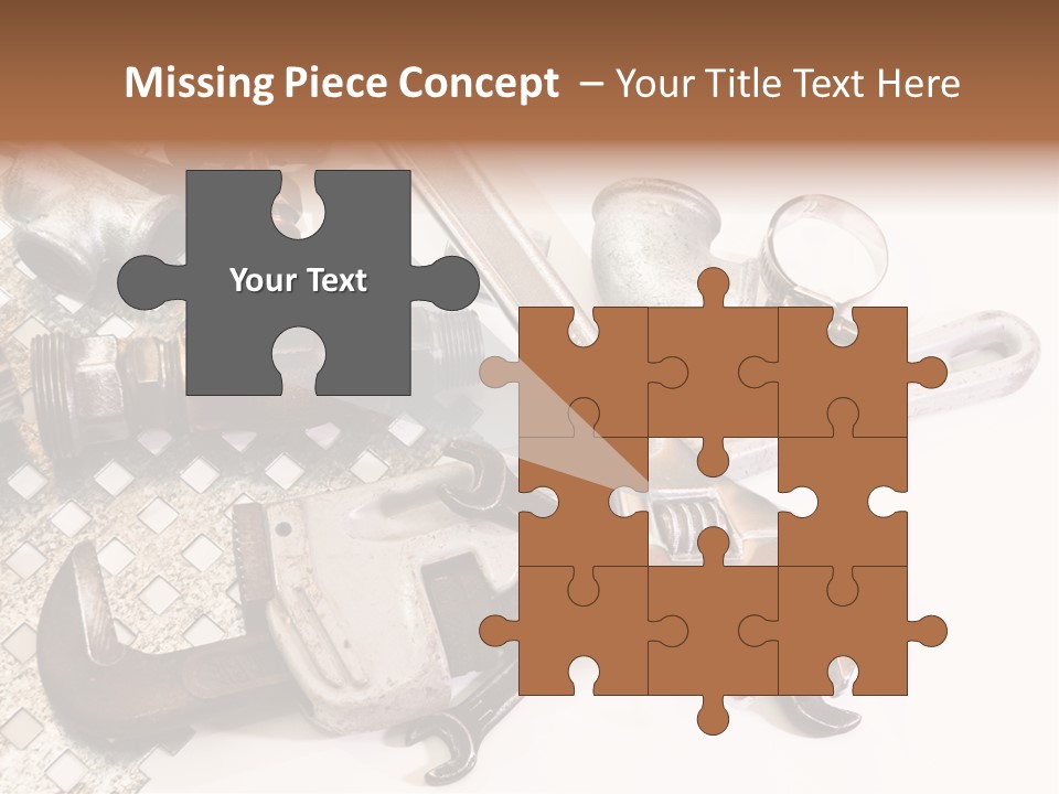 Adjustable Worker Elements PowerPoint Template