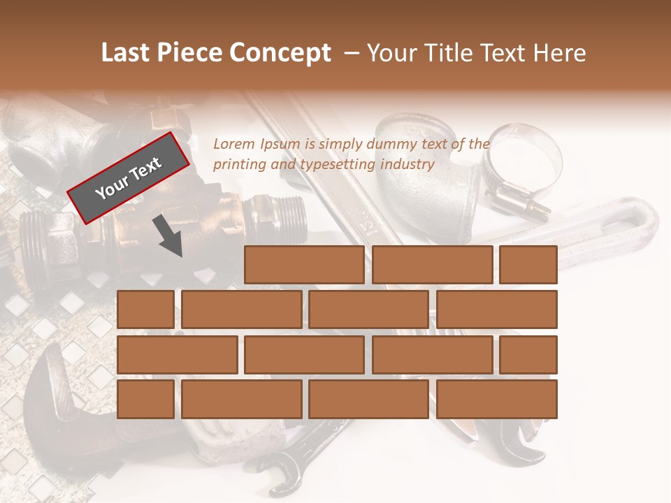 Adjustable Worker Elements PowerPoint Template