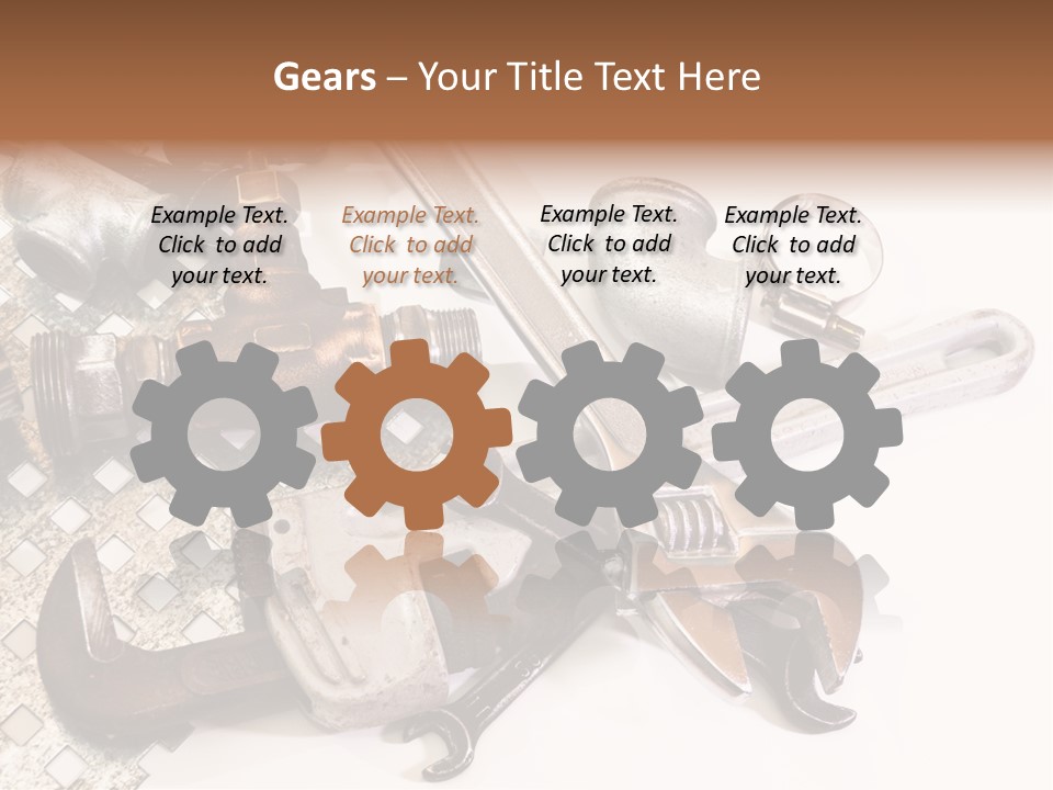 Adjustable Worker Elements PowerPoint Template