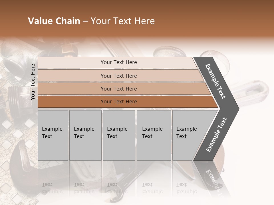 Adjustable Worker Elements PowerPoint Template