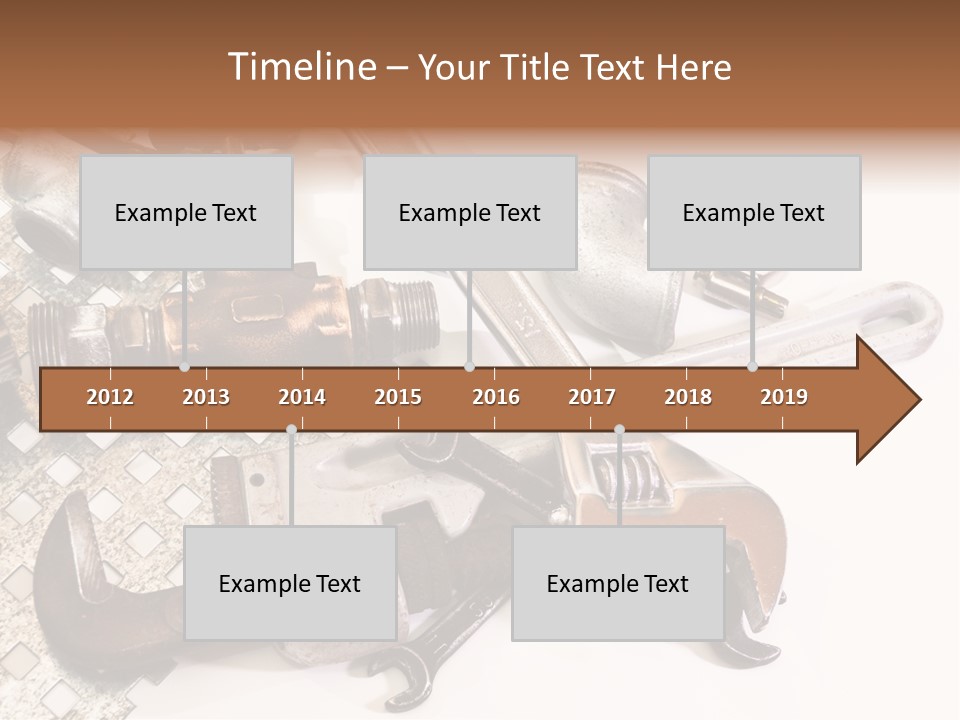 Adjustable Worker Elements PowerPoint Template