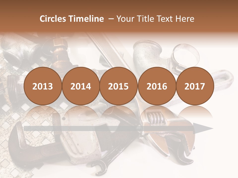 Adjustable Worker Elements PowerPoint Template