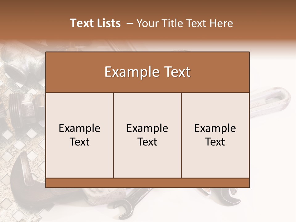 Adjustable Worker Elements PowerPoint Template