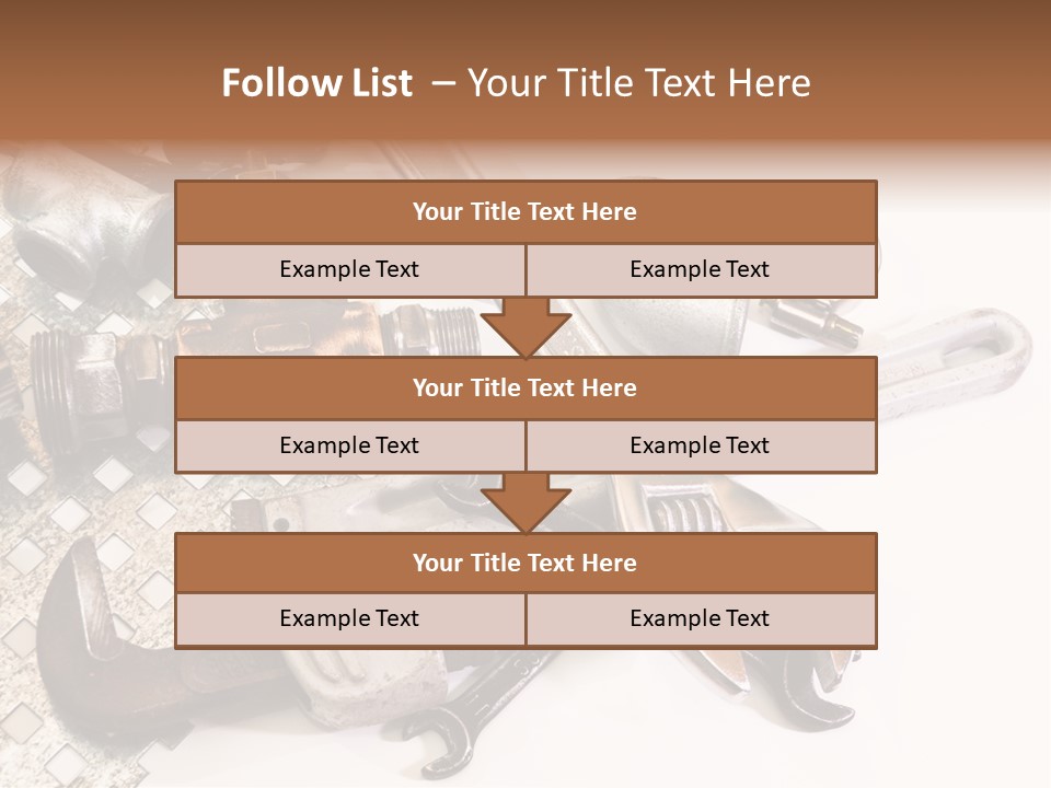 Adjustable Worker Elements PowerPoint Template
