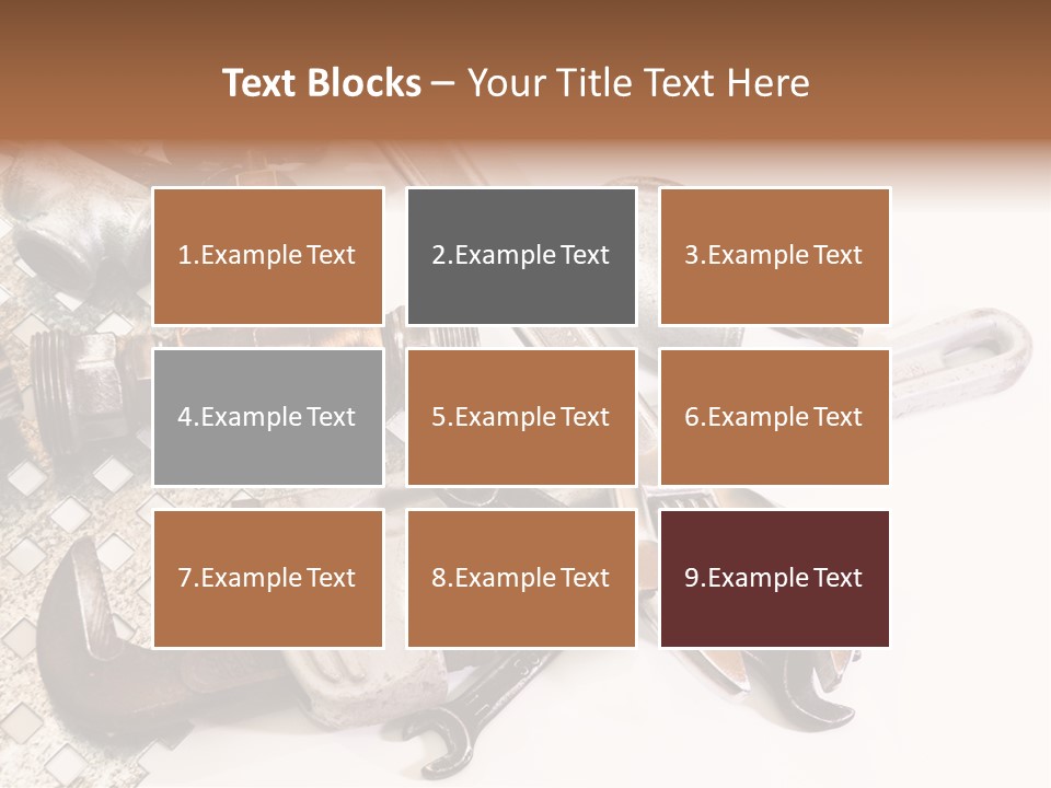 Adjustable Worker Elements PowerPoint Template