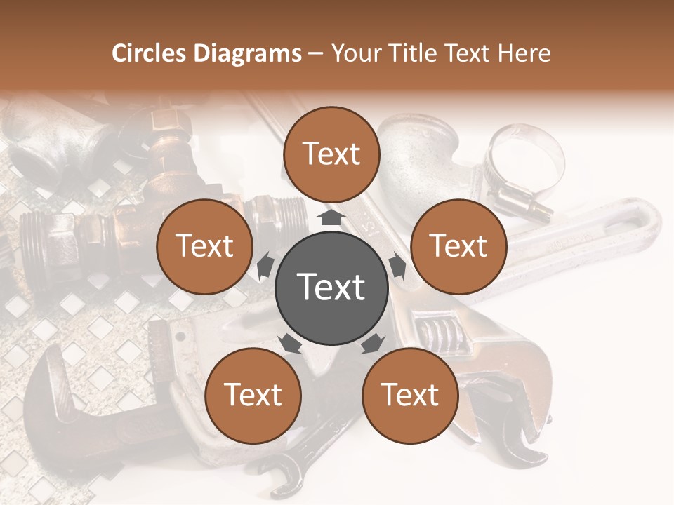 Adjustable Worker Elements PowerPoint Template