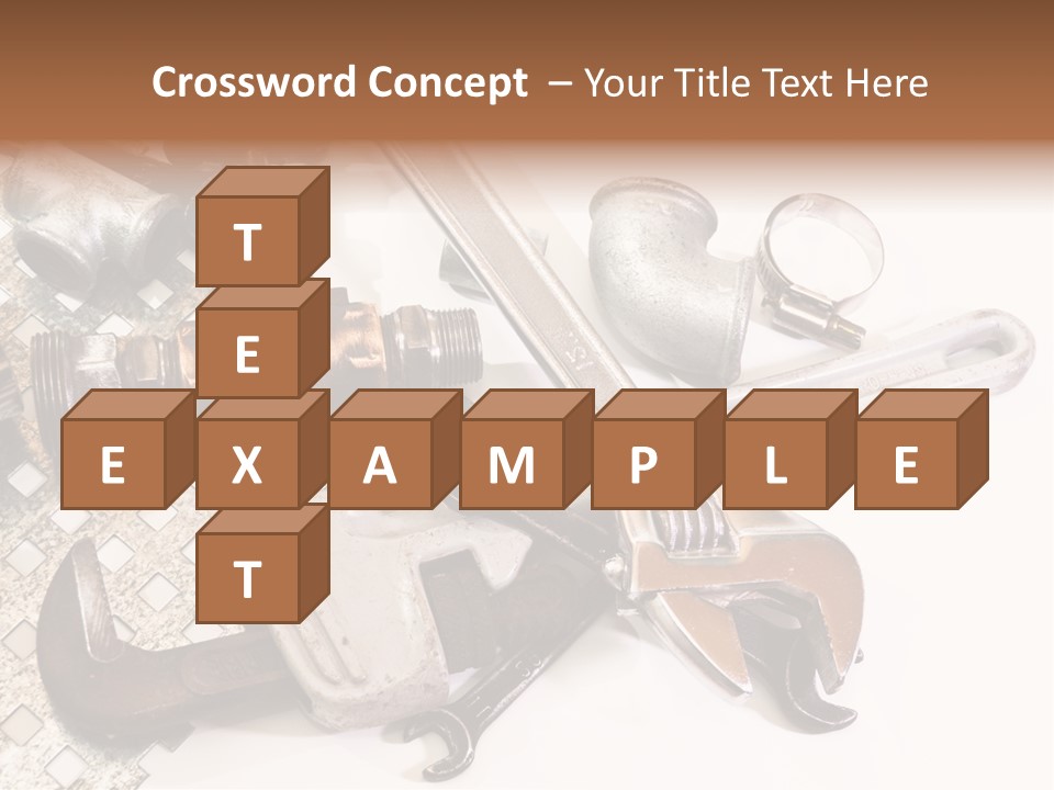 Adjustable Worker Elements PowerPoint Template