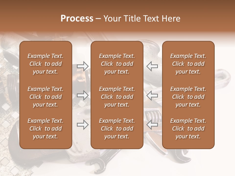 Adjustable Worker Elements PowerPoint Template