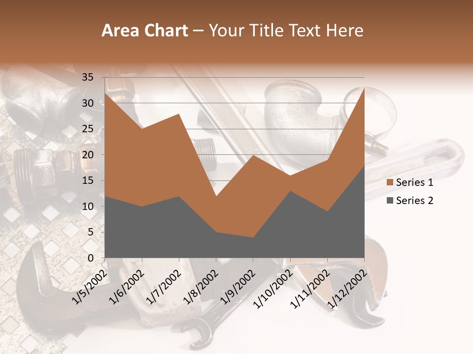 Adjustable Worker Elements PowerPoint Template