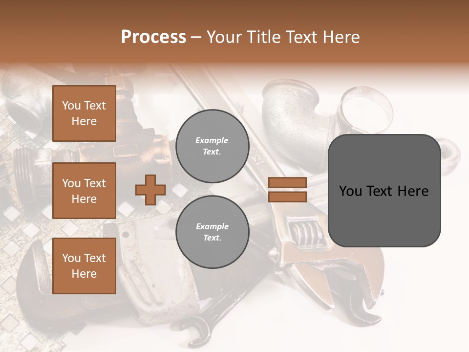 Adjustable Worker Elements PowerPoint Template