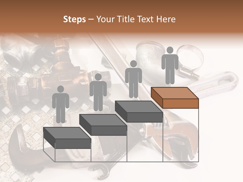 Adjustable Worker Elements PowerPoint Template