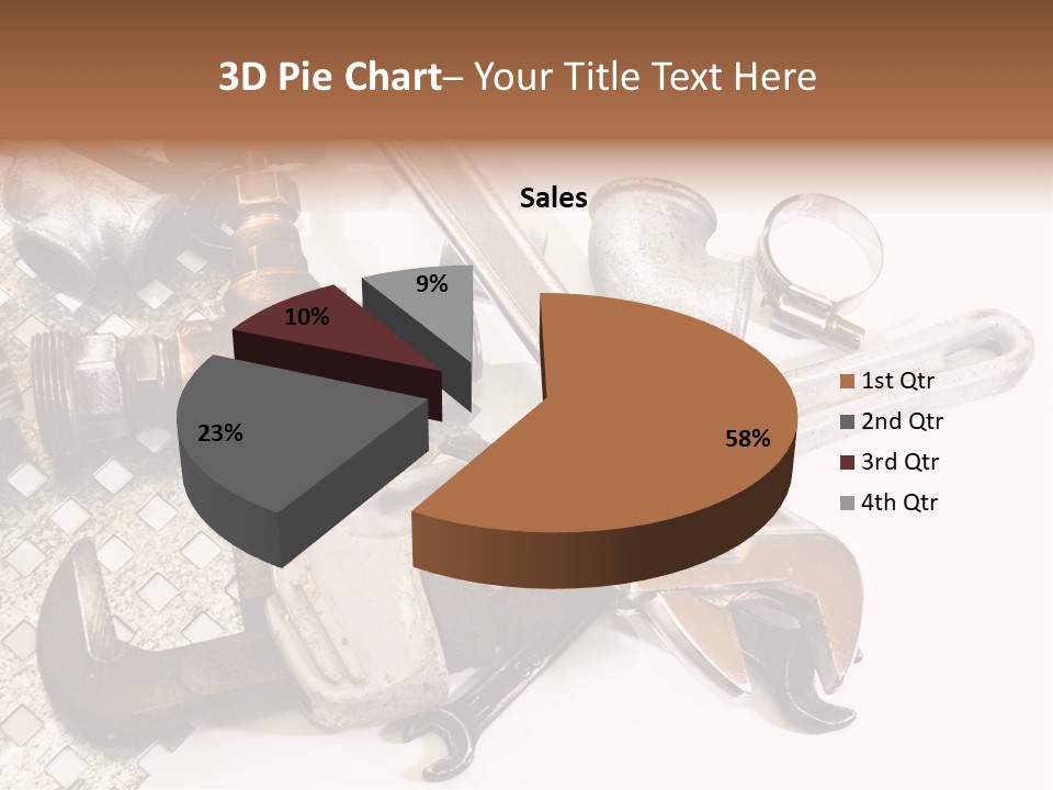 Adjustable Worker Elements PowerPoint Template