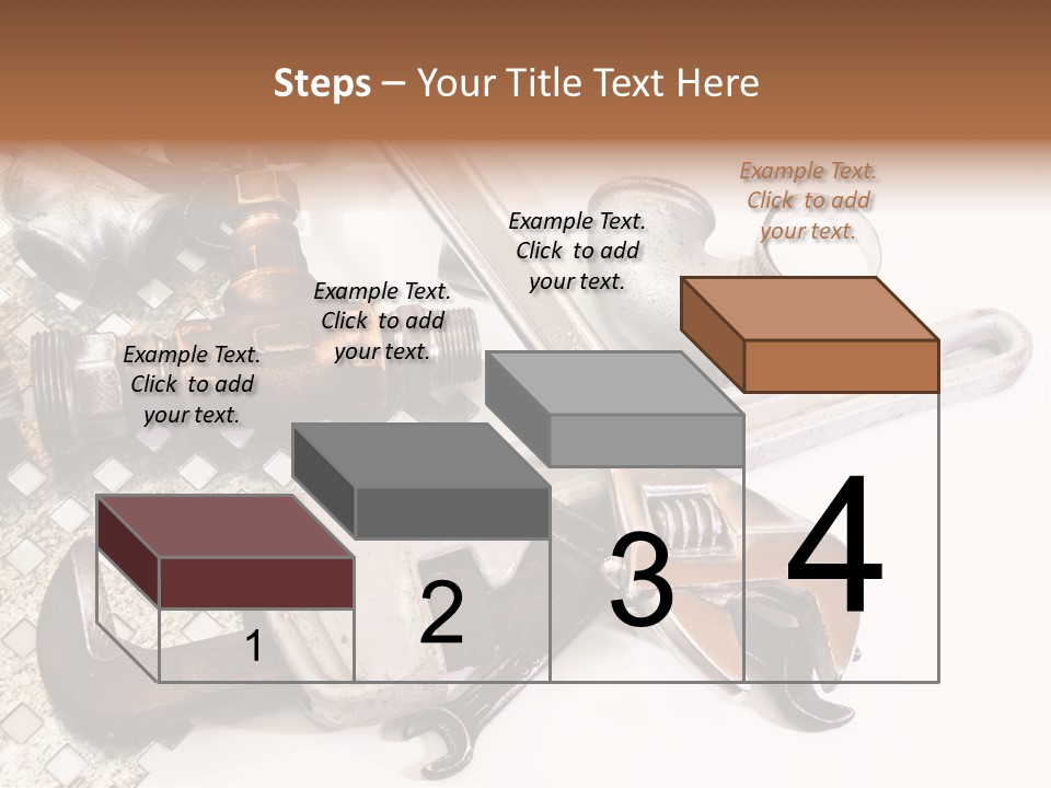 Adjustable Worker Elements PowerPoint Template