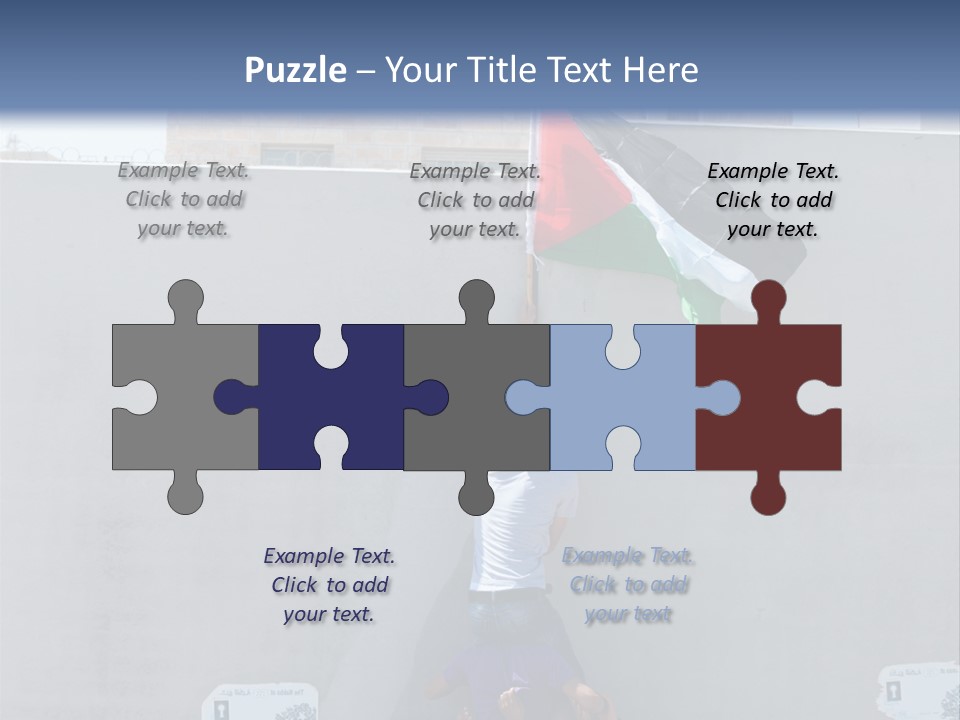 Wall Segregation Separation PowerPoint Template