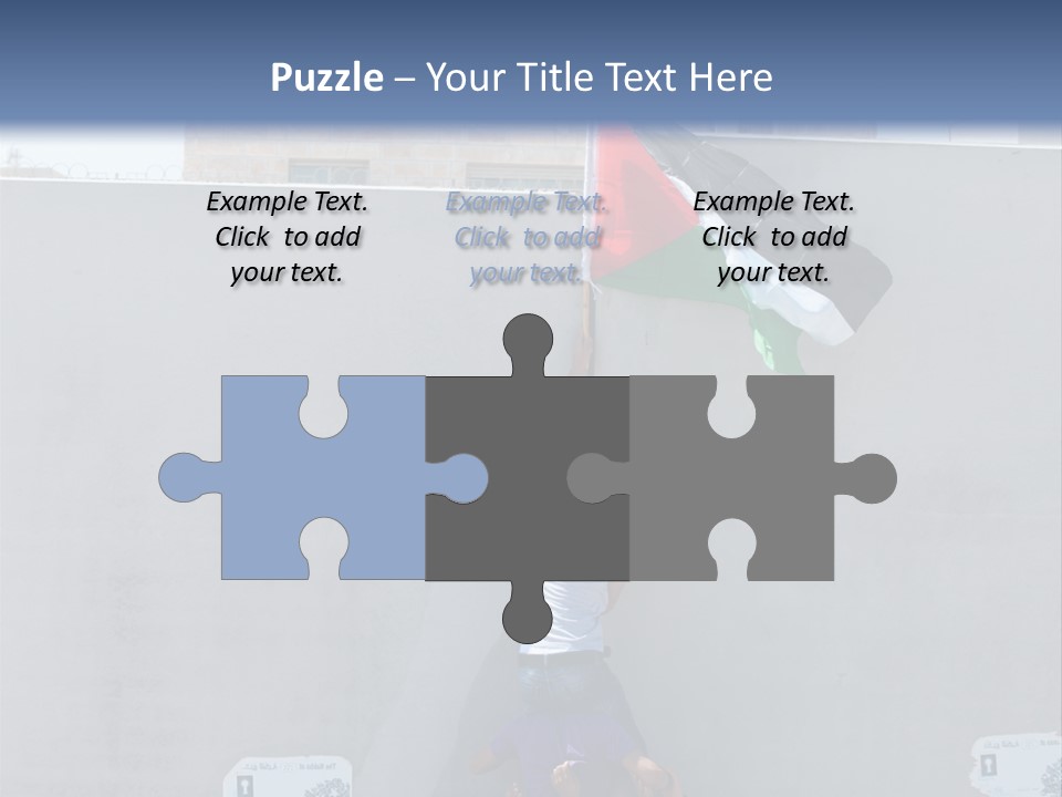 Wall Segregation Separation PowerPoint Template