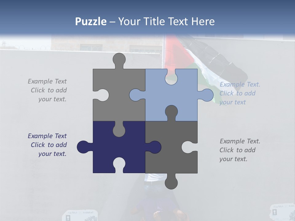 Wall Segregation Separation PowerPoint Template