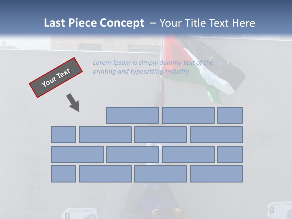 Wall Segregation Separation PowerPoint Template