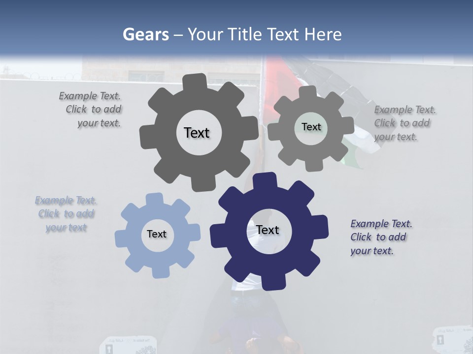 Wall Segregation Separation PowerPoint Template