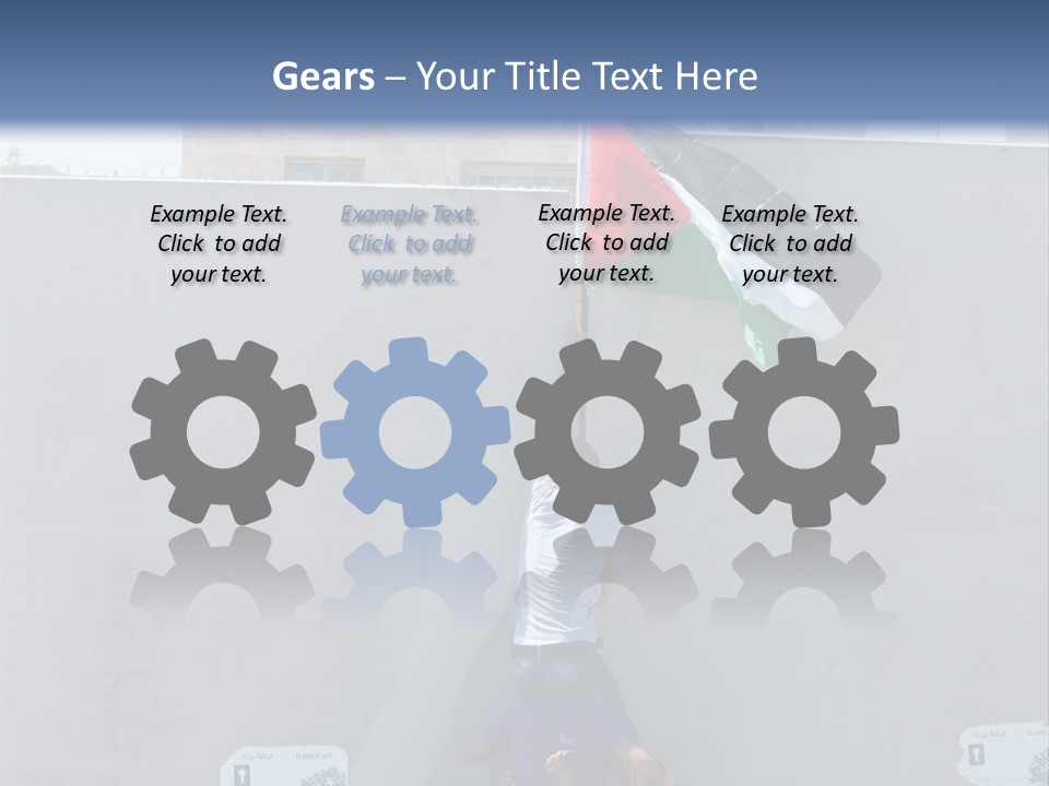 Wall Segregation Separation PowerPoint Template