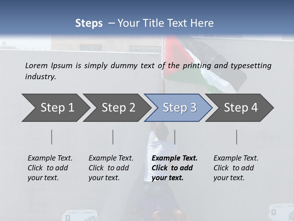 Wall Segregation Separation PowerPoint Template