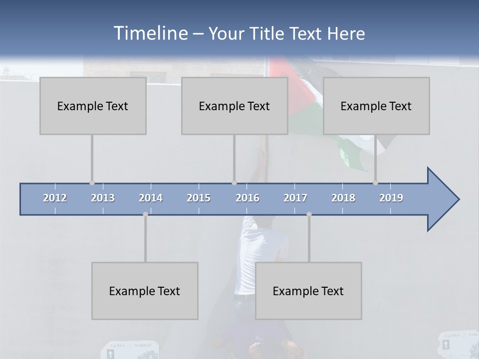 Wall Segregation Separation PowerPoint Template