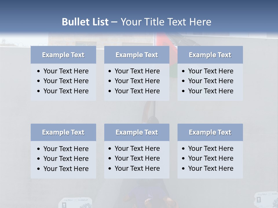 Wall Segregation Separation PowerPoint Template